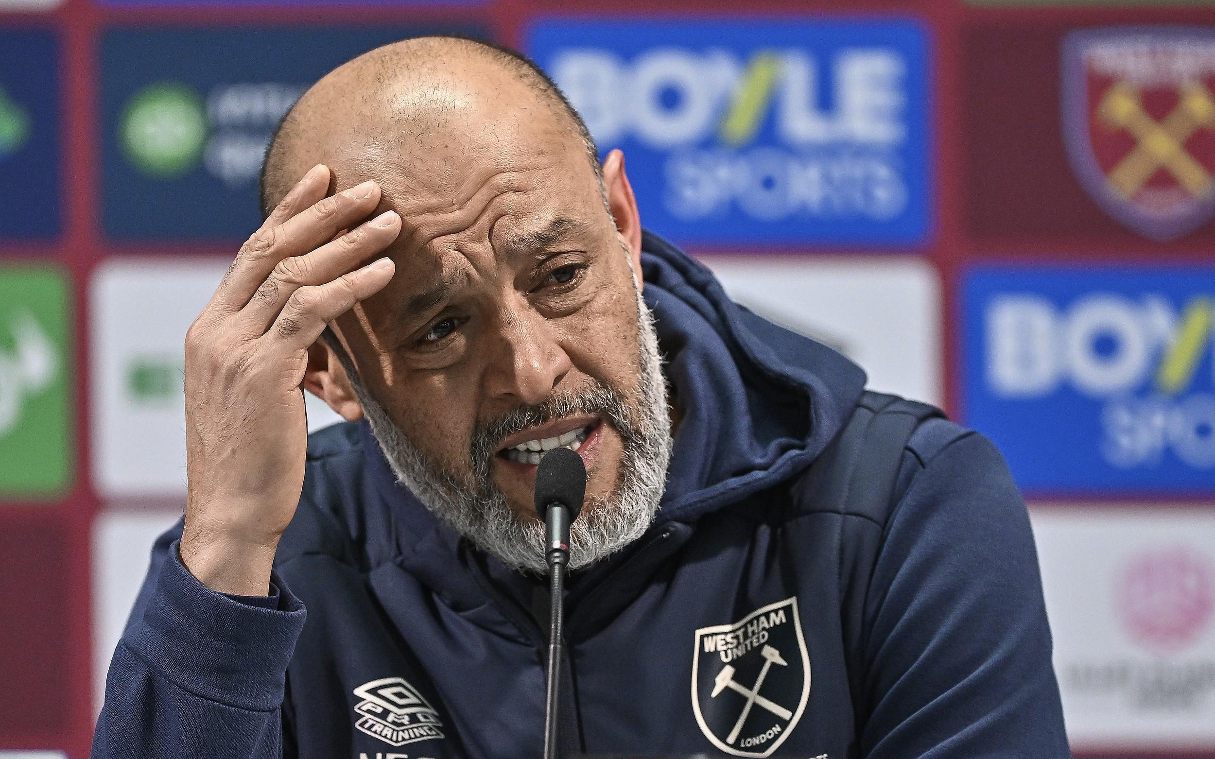 尴尬,努诺带铁锤帮12不敌森林,赛季初执教森林03不敌铁锤帮