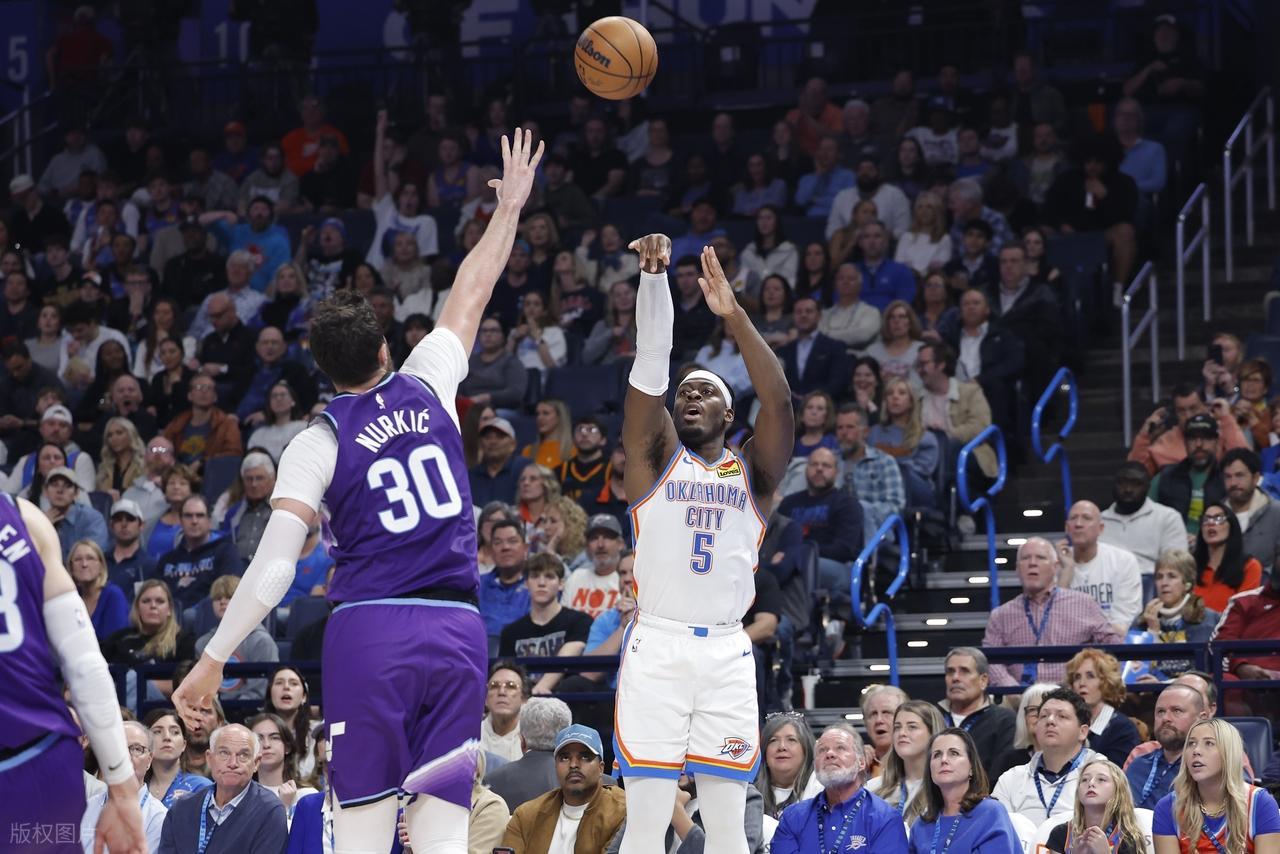 4221，赢得太不光彩！雷霆险胜爵士，亚历