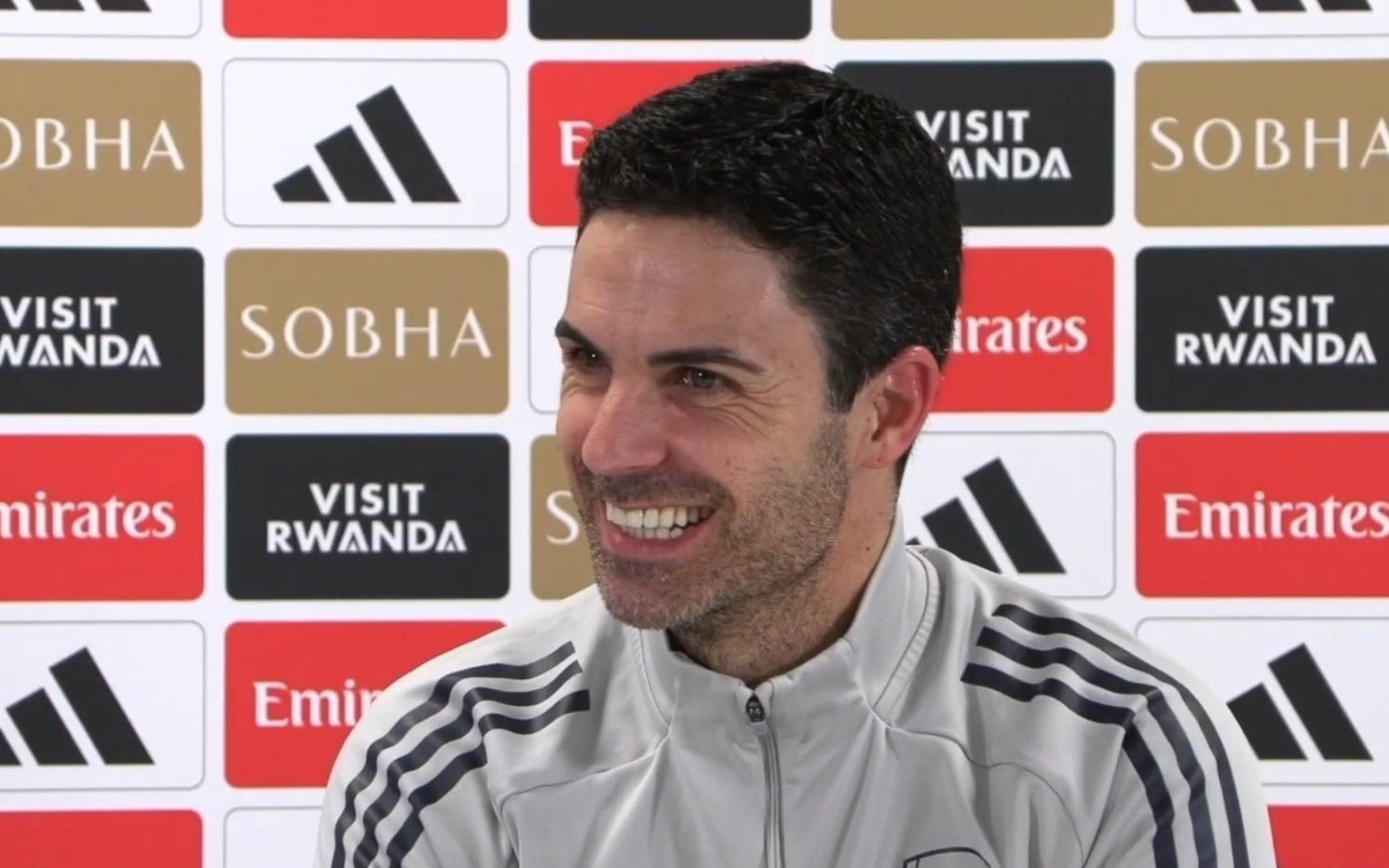 阿尔特塔：中场默契是因为出生日期离得近让我调查一下