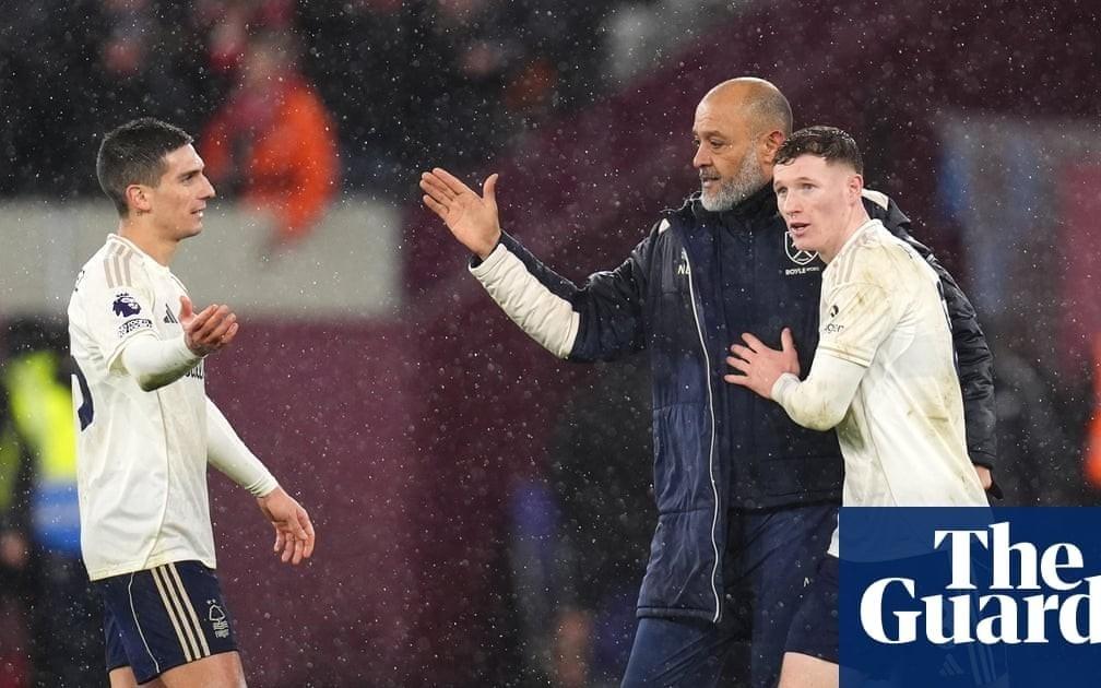 卫报：西汉姆对努诺失去信心，并且对他