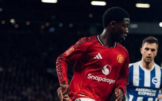 梅努前30分钟运动战创造3次机会，为曼联24年节礼日以来最多