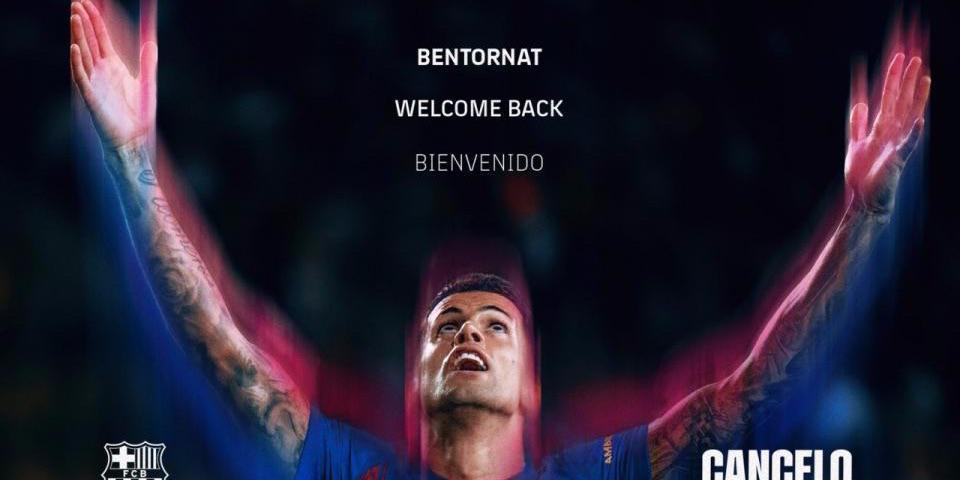 巴萨官宣冬窗首签！31岁飞翼时隔1年