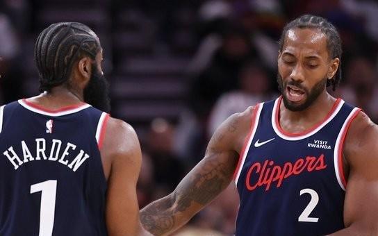 同场30+得分，哈登：我和伦纳德是NBA历史上最具天赋的两名球员