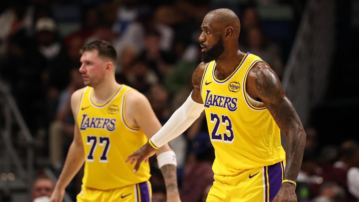 詹姆斯22+4，湖人完败国王！威少暴走，东契奇创NBA历史第1神迹