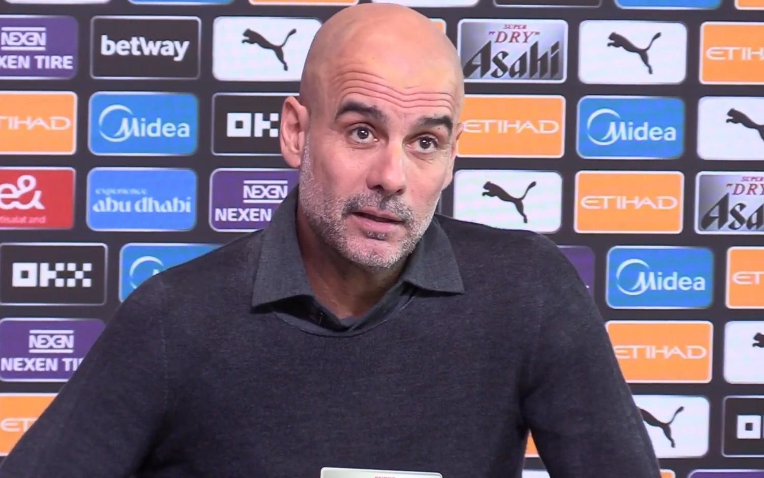 瓜迪奥拉：阿森纳的进球和我们被吹的