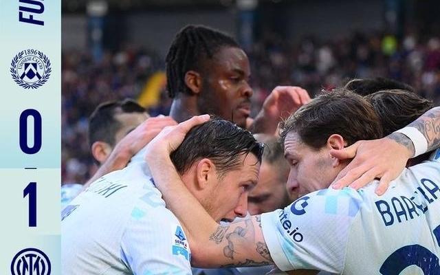 国米本赛季意甲11场零封，联赛同期所