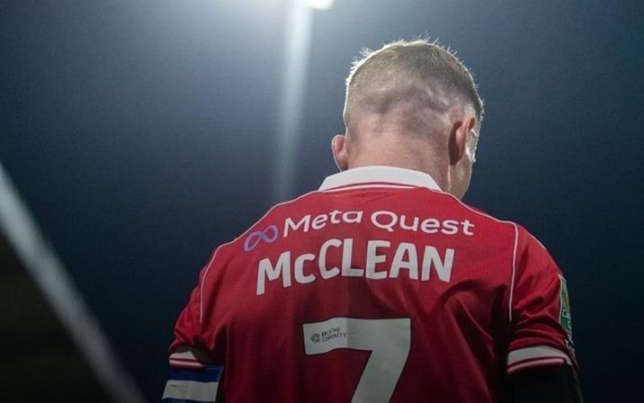 官方：雷克瑟姆队长麦克林解约离队，他回到爱超球队德里城