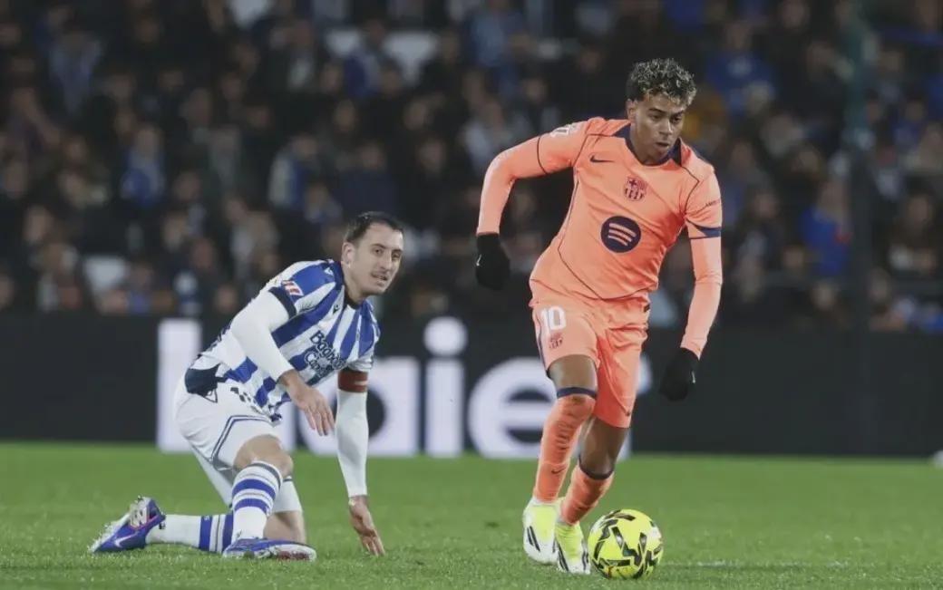 从9连胜到领先仅1分！巴萨诡异击中5