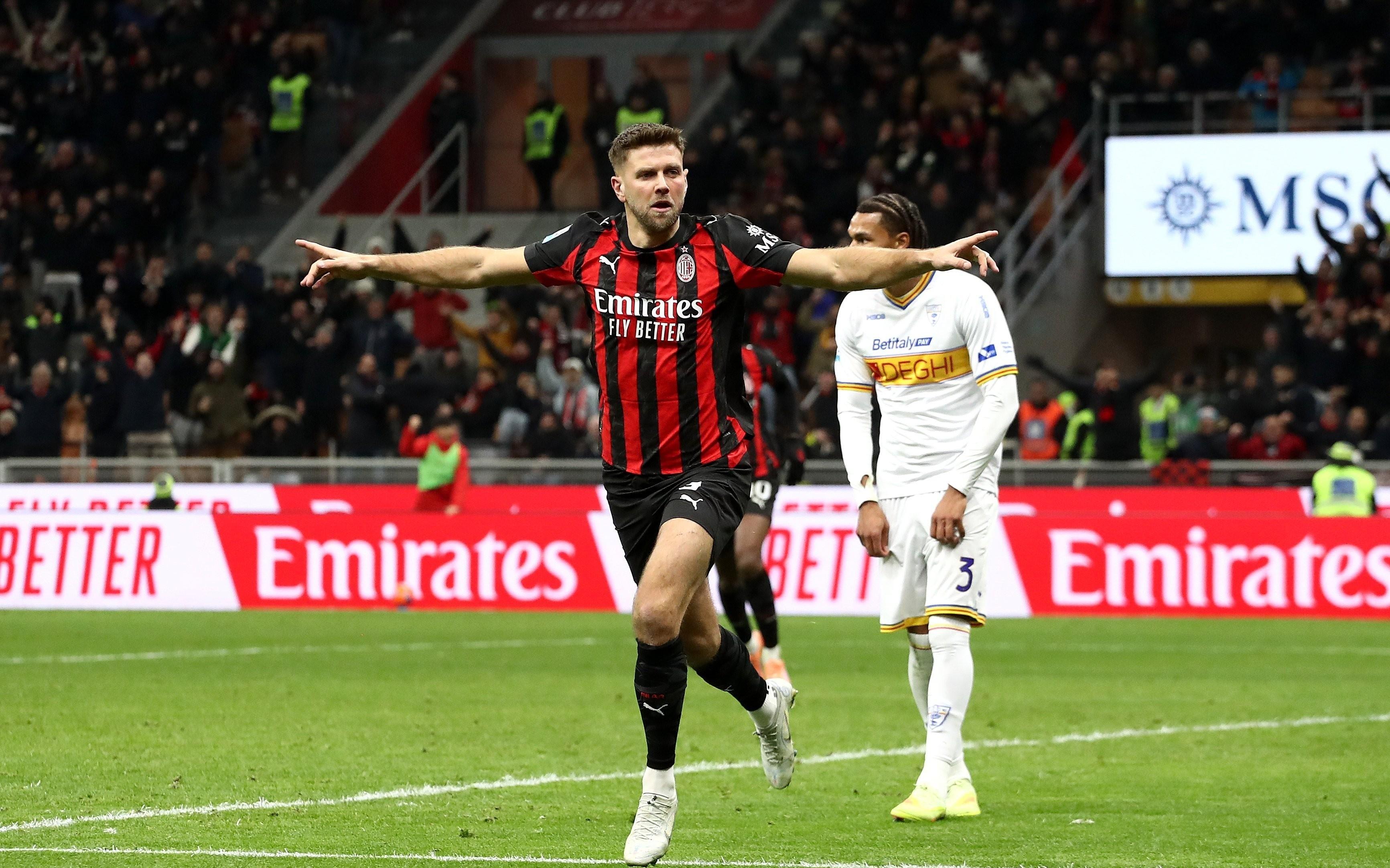 对阵莱切制胜，菲尔克鲁格成米兰队史意甲破门德国球员第三人