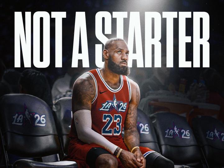 詹姆斯连续21年全明星首发！历史独一