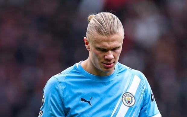 哈兰德连续8场比赛无运动战进球，自莫尔德时期以来最长