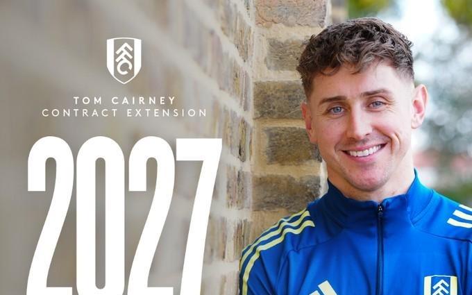 官方：富勒姆与队长凯尔尼续约至2027