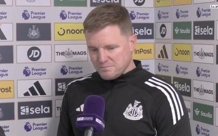 埃迪豪：在对手禁区我们做得不好，但整体表现不算很糟糕