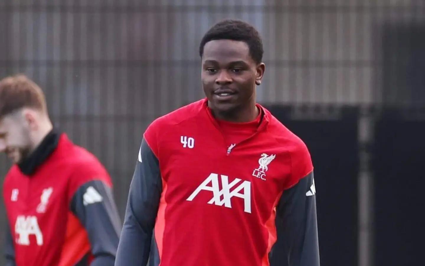 TA：利物浦20岁中卫卢茨基因腿筋受伤