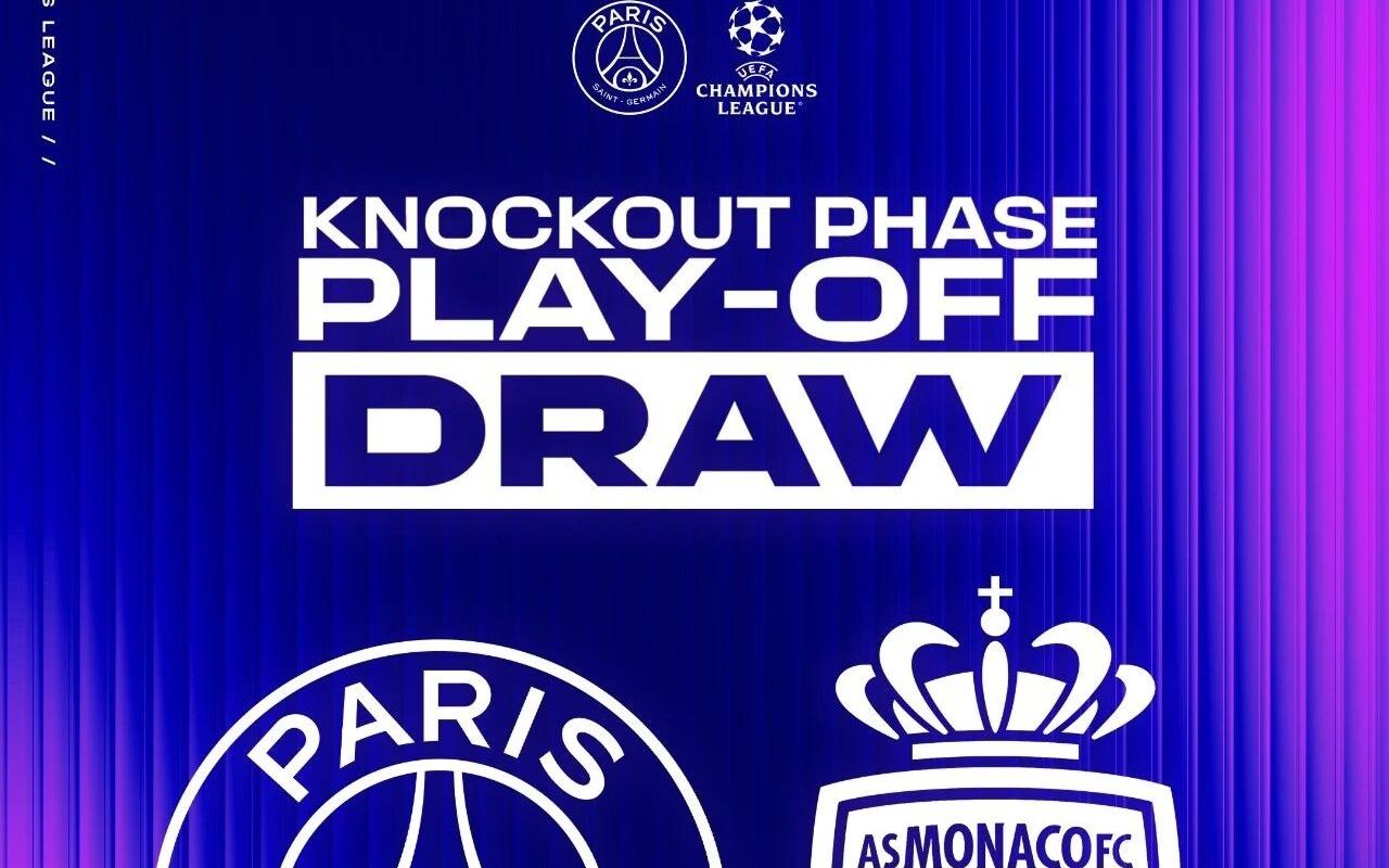 我们将在欧冠淘汰赛附加赛对阵摩纳哥！