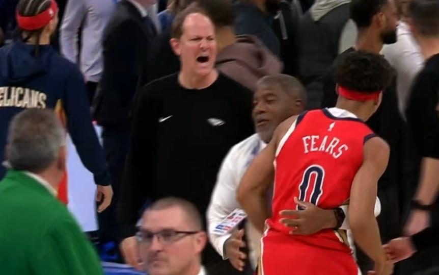 NBA官方罚单：雷霆鹈鹕冲突多尔特费尔斯各罚2.5万美元逃过禁赛