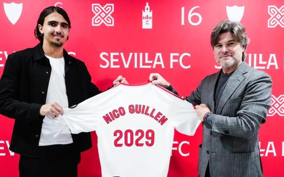 官方：塞维利亚与尼科纪廉续约曼城、