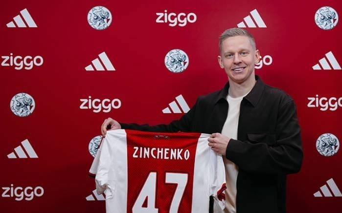 官方：阿贾克斯从阿森纳签下津琴科据悉转会费150万欧