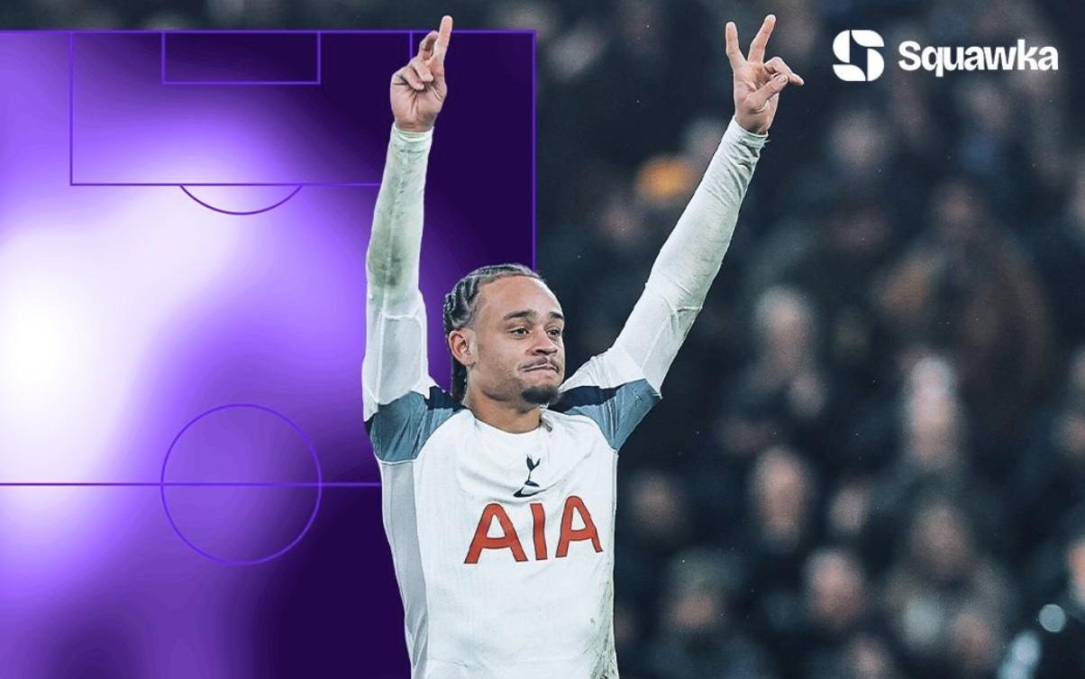 助热刺连追两球战平曼城，哈维西蒙斯