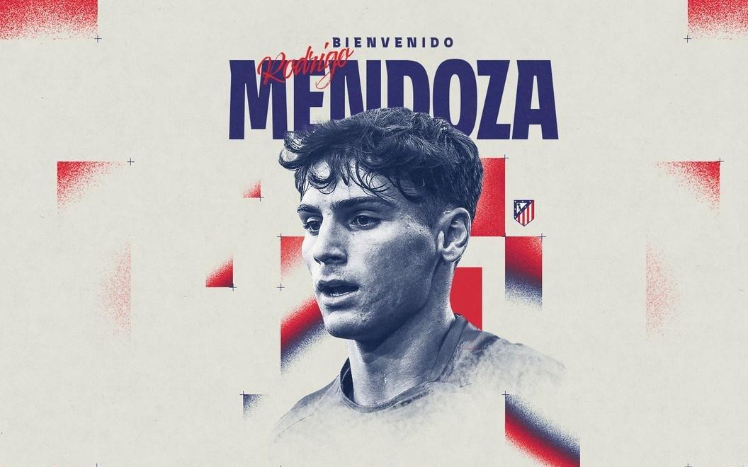 官方：马竞签埃尔切中场罗德里戈门多萨据悉转会费1600万欧