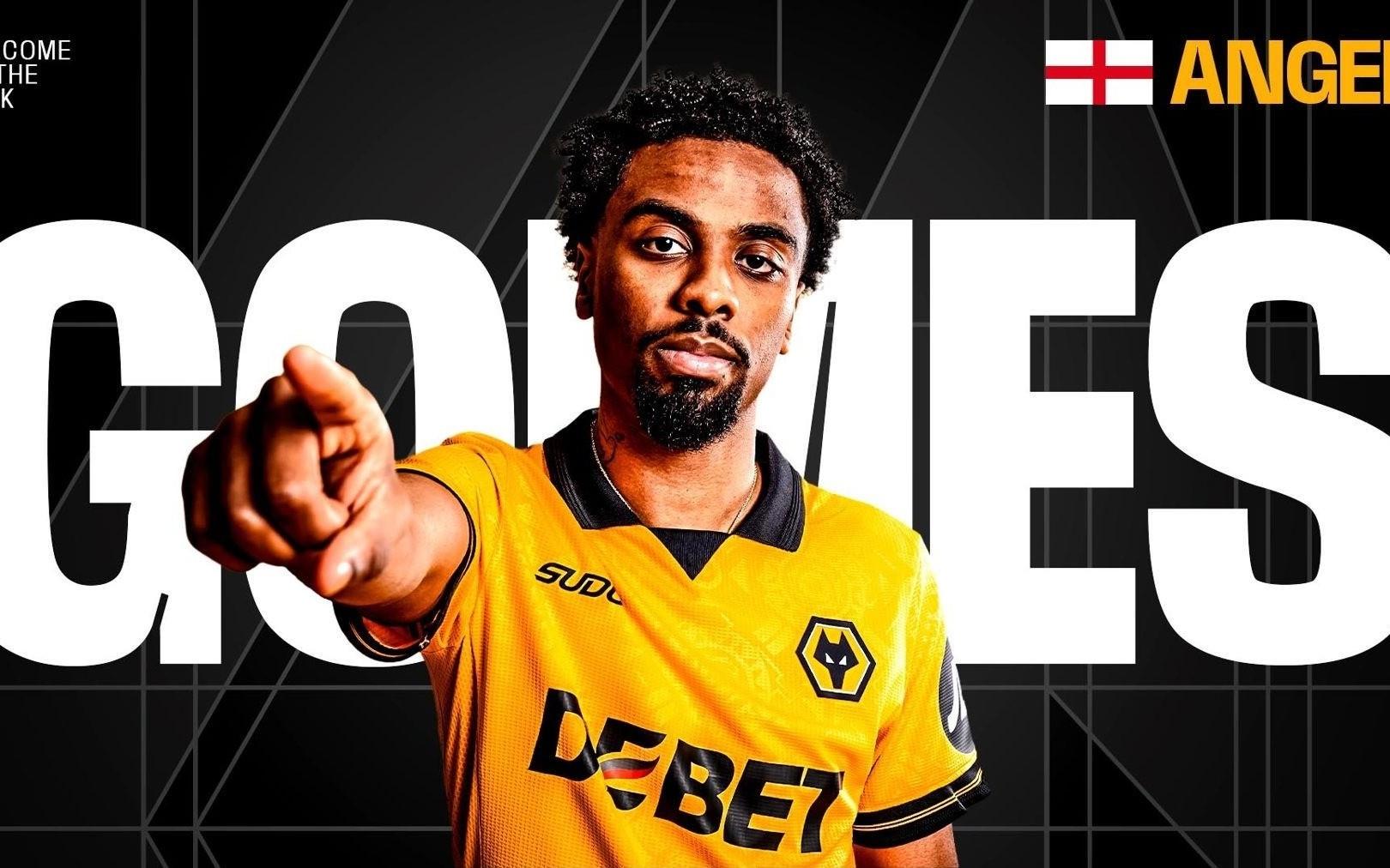 官方：狼队从马赛租借签下前曼联中场安热尔戈梅斯