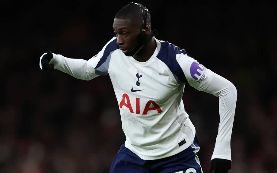 名记：穆阿尼将继续留在热刺，尤文今夏将再次尝试引进他