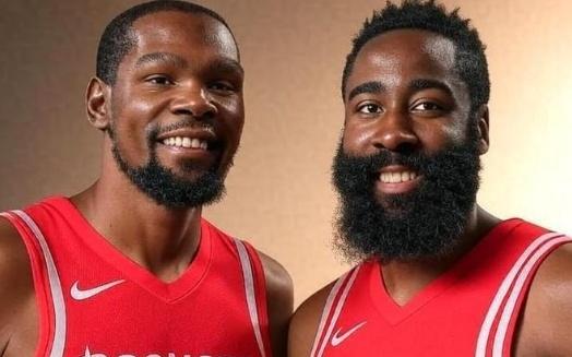 重返休城曝火箭有意交易回哈登有望第三次联手杜兰特冲冠