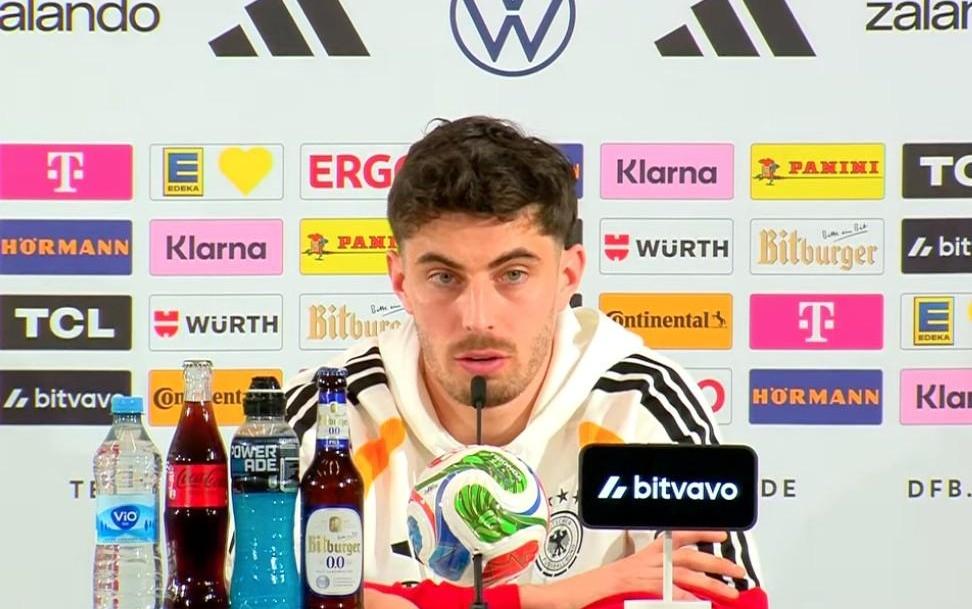 哈弗茨：德国近几年大赛成绩不算理想