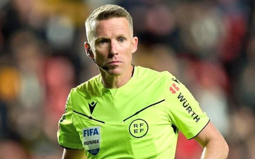 官方:西班牙名哨“平方哥”将执法欧冠利物浦vs埃因霍温