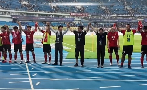 败也爱你！淮安队遭遇3场不胜，球迷高呼“继续战斗”鼓励球队