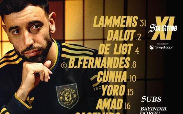 曼联首发：舍什科、姆伯莫出战