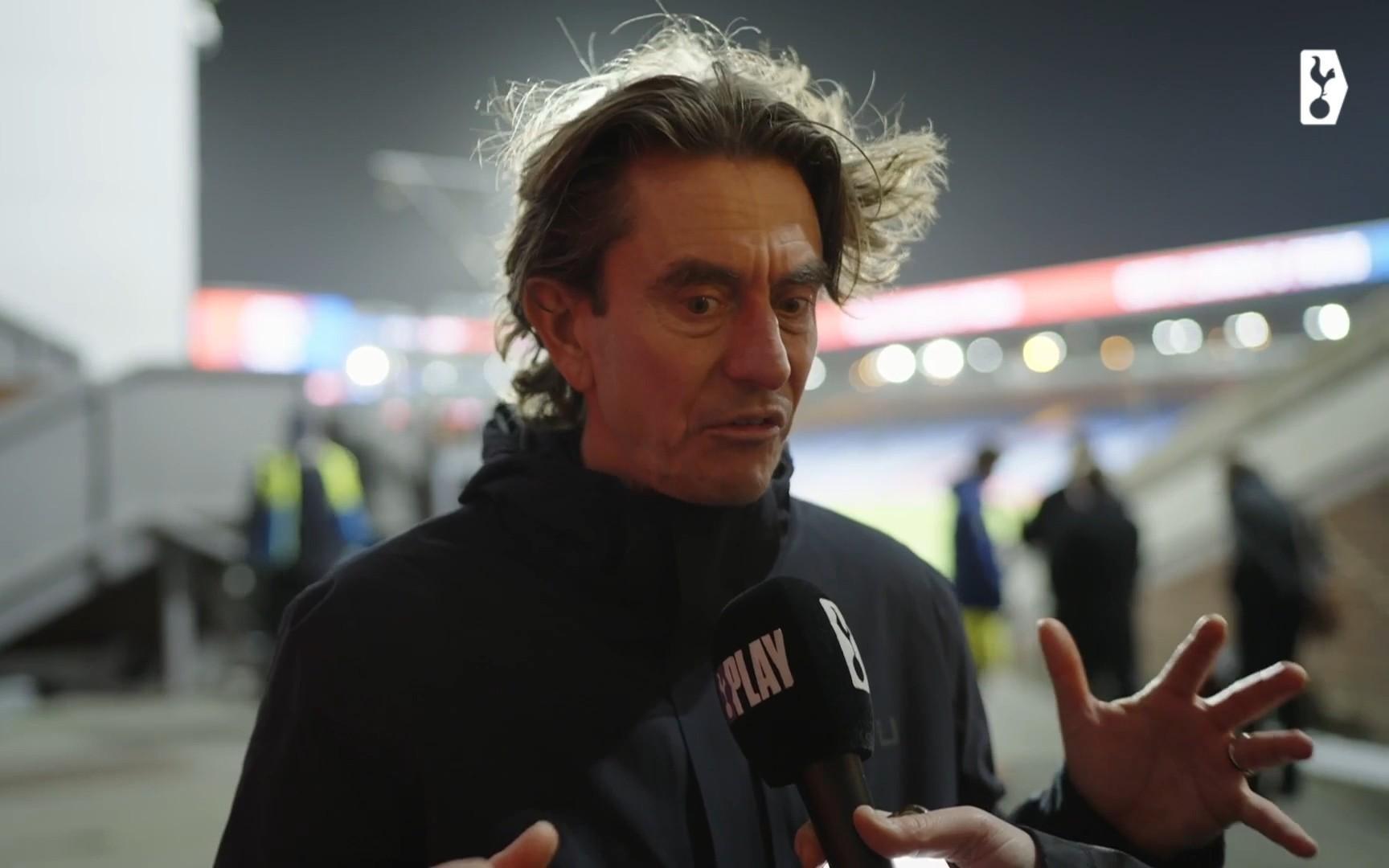 弗兰克:格雷展现了很强的韧性,他具备热刺所需要的性格