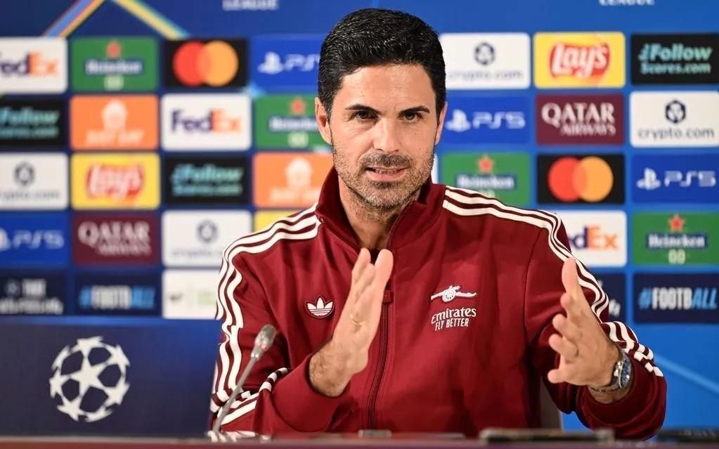 阿尔特塔:哲凯赖什因为肌肉问题缺阵,会进一步了解伤势