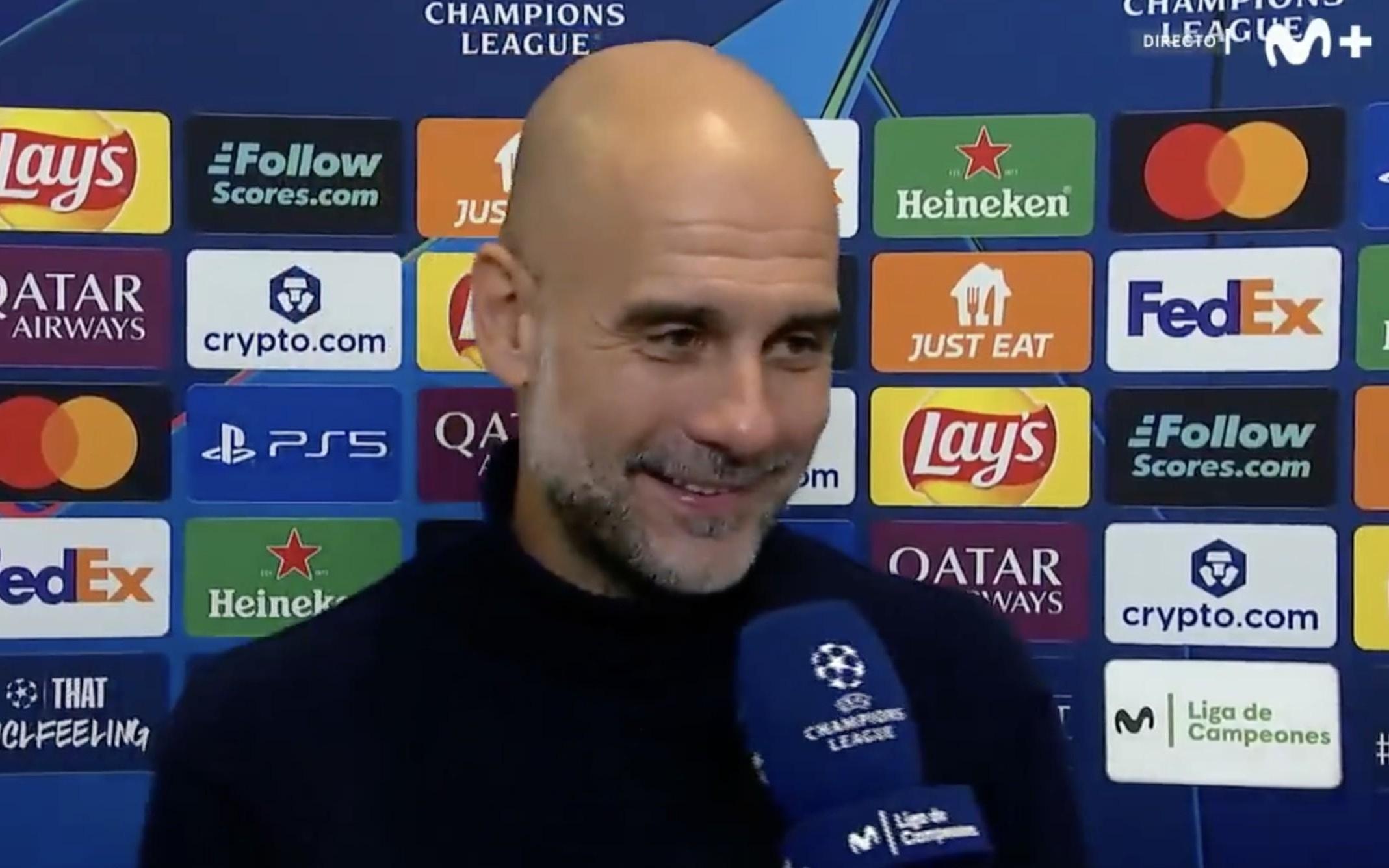 和罗德里戈说了什么瓜帅:他太棒了,他是另一个水平的球员