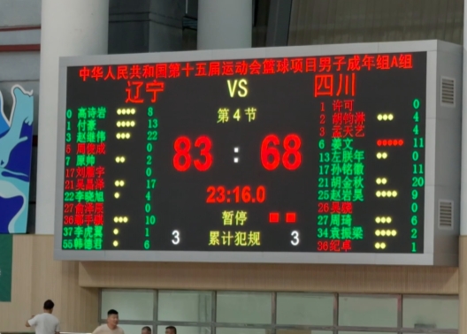 赵继伟22分胡金秋空砍20+14周琦被驱逐全运会辽宁8368四川
