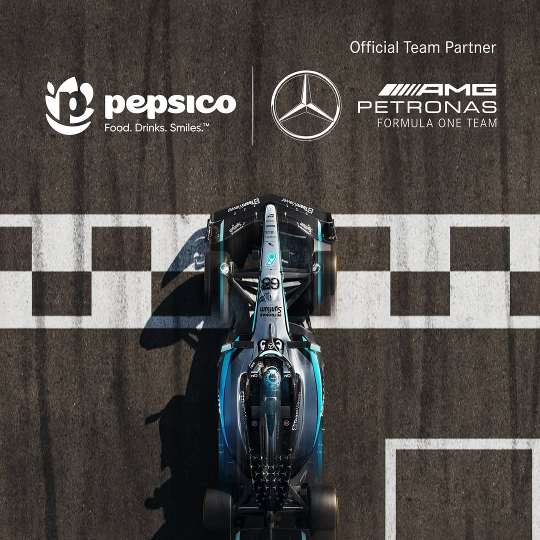 又一大动作！百事集团与梅赛德斯AMG马石油F1车队展开深度联动