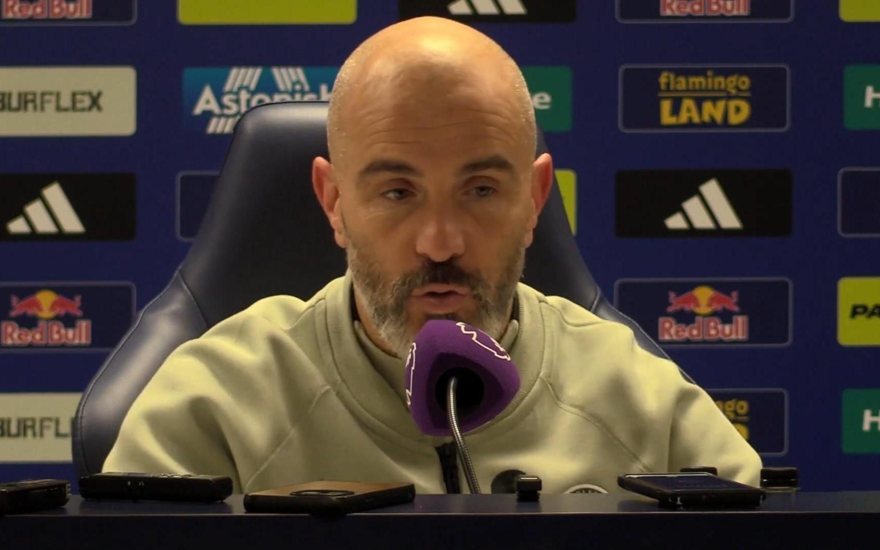 马雷斯卡:这场比赛我们没啥值得肯定的,只能认清自己犯的错