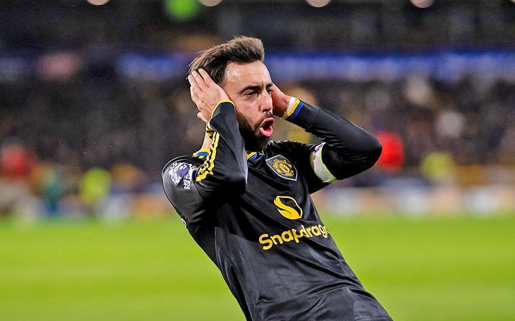 热闻B费一传两射造两大神迹!曼联客场41大胜狼队升至英超第六