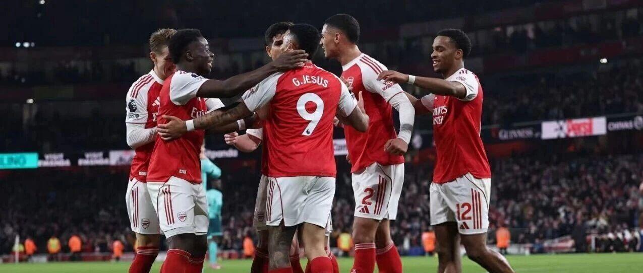 英超第16轮:阿森纳21狼队,萨卡造对手两乌龙