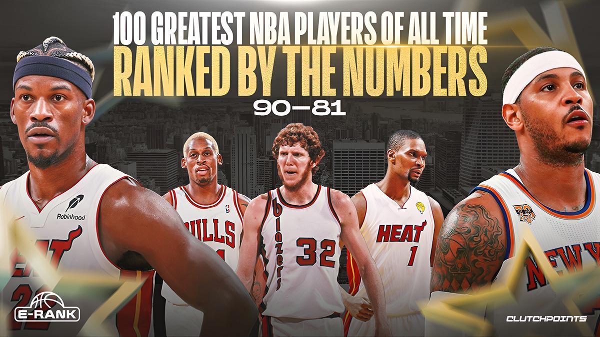 NBA史上最伟大的100名球员，根据新指