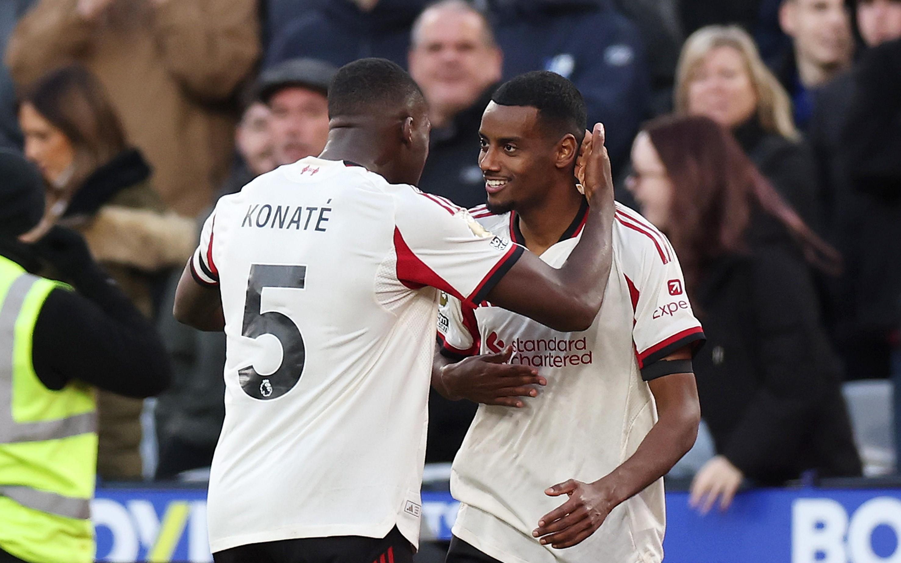 381分钟&10次射门,伊萨克攻入利物浦生涯英超首球