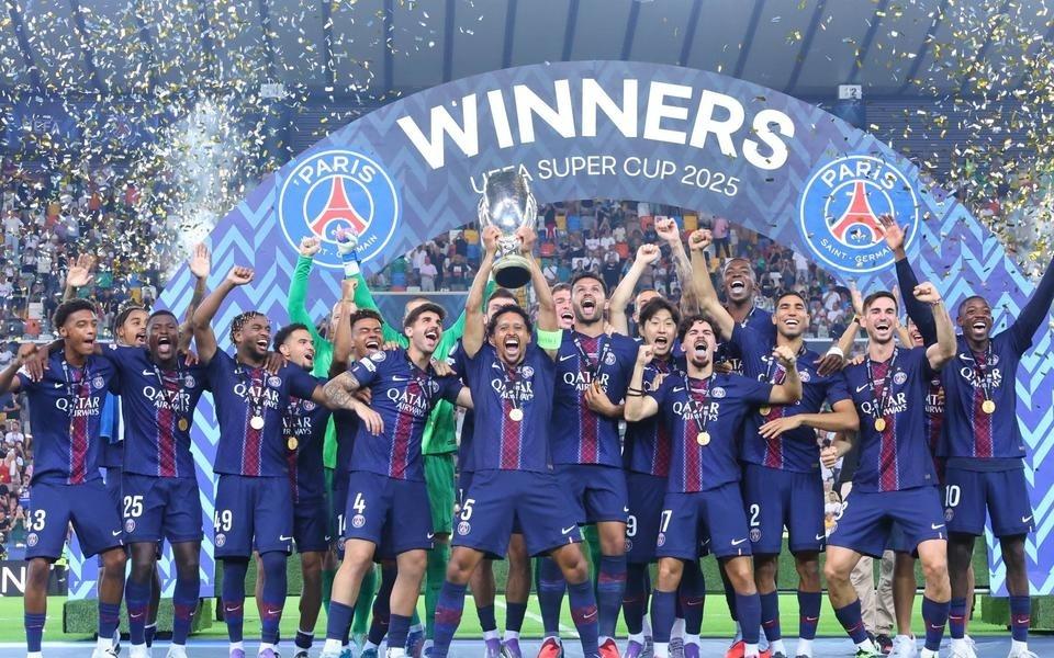 热闻让2追2，巴黎圣日耳曼点杀热刺问鼎2025欧洲超级杯！