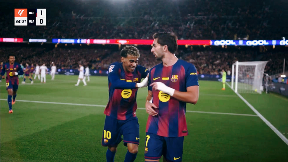 甩开皇马!巴萨豪取7连胜,亚马尔MVP,却在2人面前:黯然失色