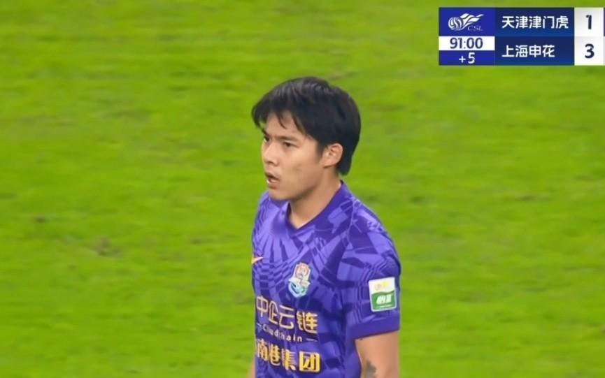 李嗣镕：赛季结束前迎来中超首秀，感谢