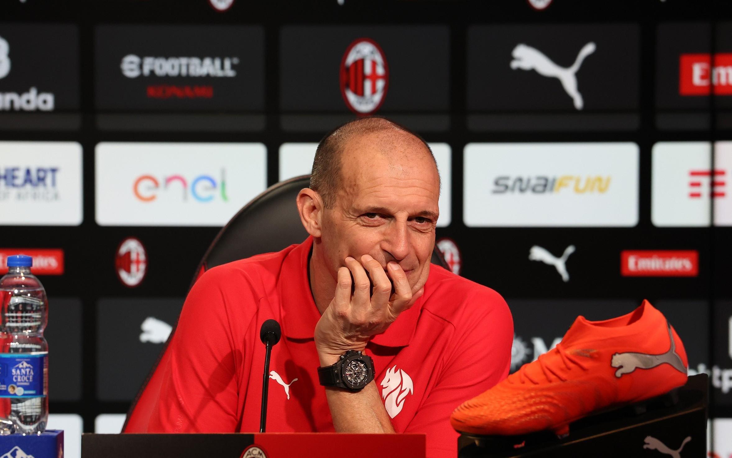 阿莱格里:那不勒斯和国米是上赛季前二,说他们是热门很正常