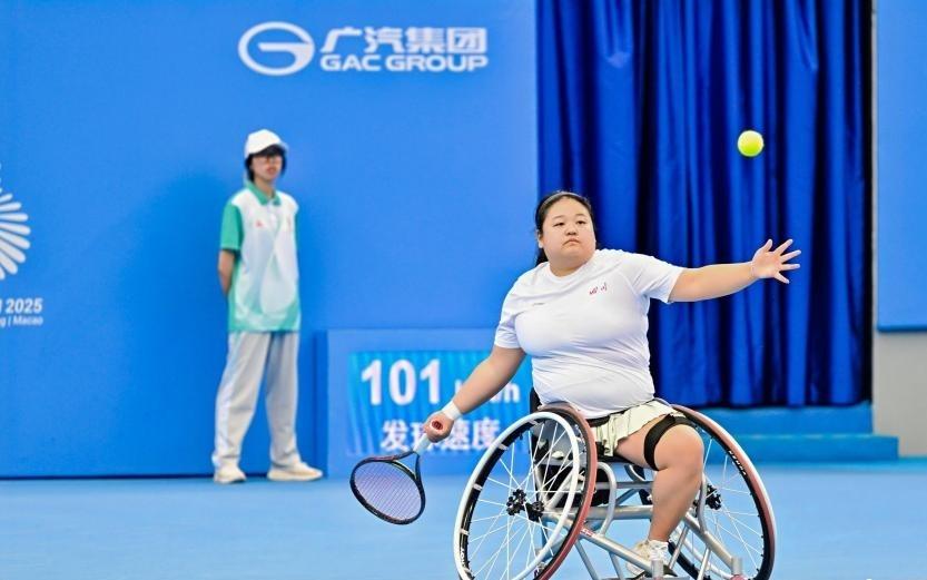 王紫莹闯入两项决赛！残特奥会网球今日将产生三枚金牌