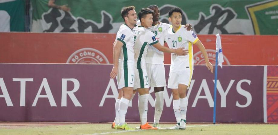 北京国安12河内，正印锋线射术失准，拉