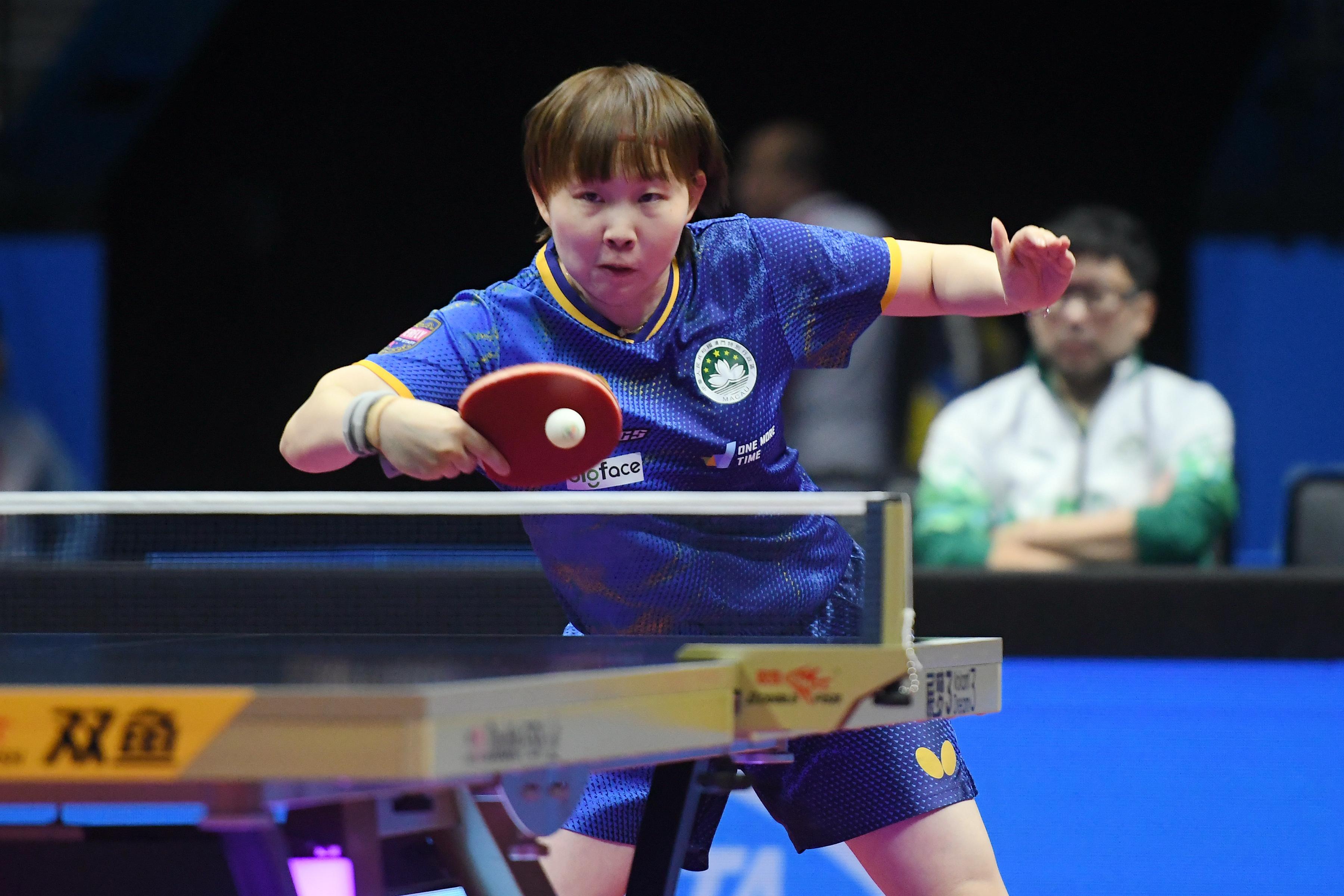 十五运澳门朱雨玲闯入乒乓球女单四强,将与孙颖莎争夺决赛权