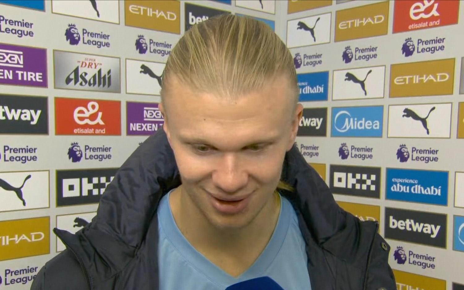 哈兰德:在我被换下的时候,可能会有一些范特西玩家不太高兴