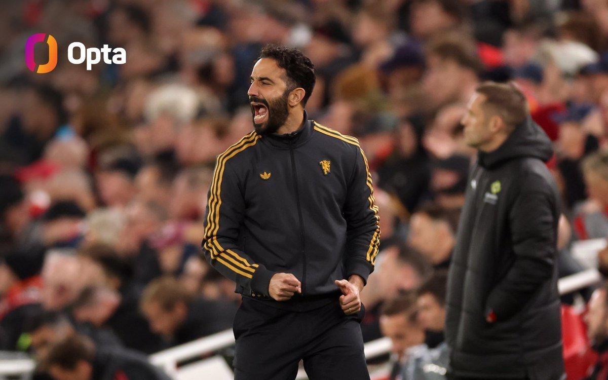 执教英超前2次客战卫冕冠军均取胜,阿莫林是历史第三人